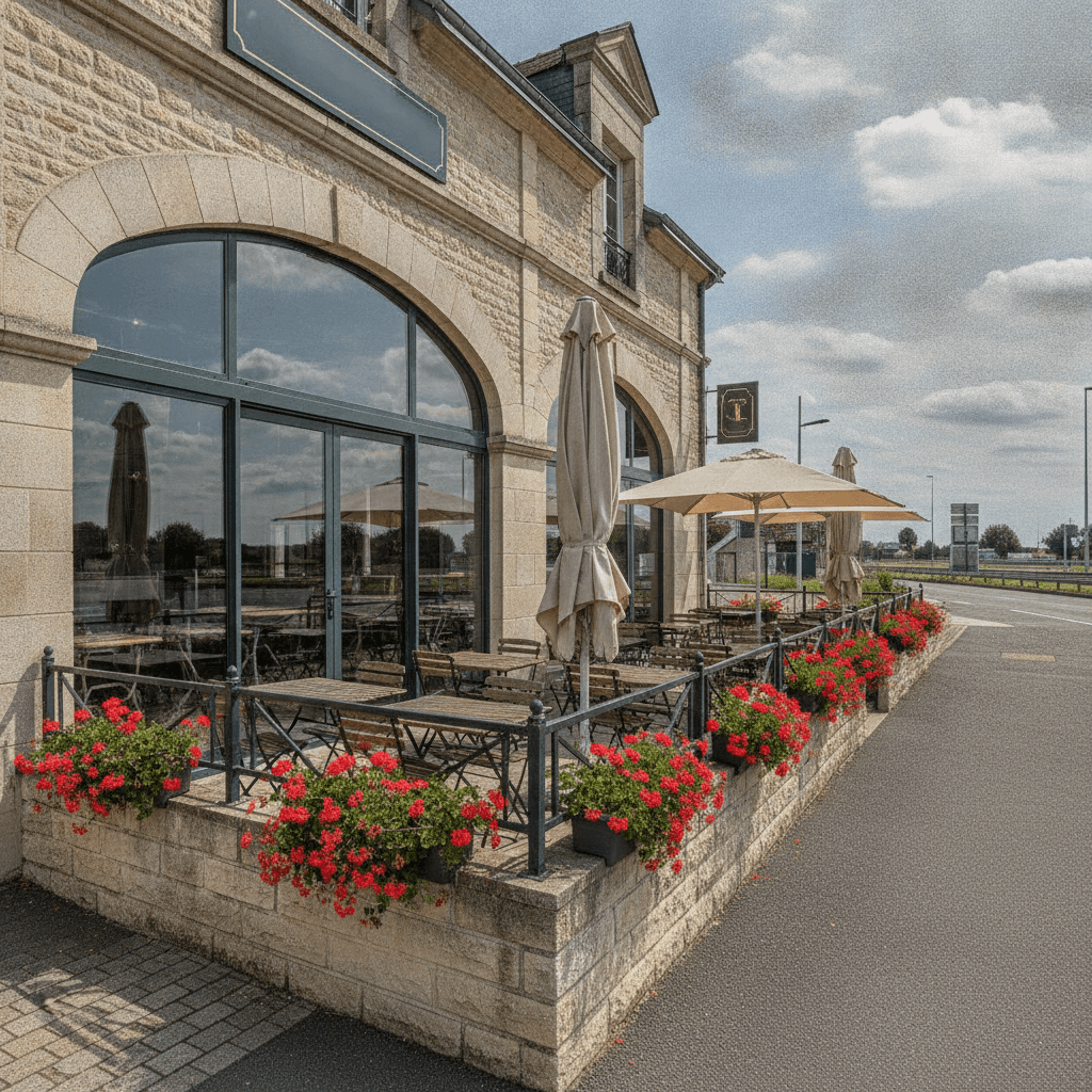 Bar-brasserie 297m² à Cholet : terrasse - licence IV - Image 1