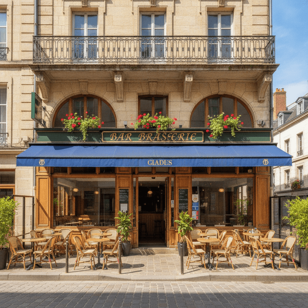 Bar-brasserie 70m² à Troyes : terrasse - licence IV - Image 1