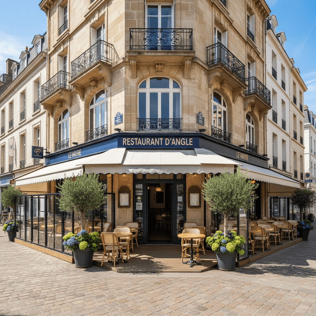 Restaurant 70m² à Le Havre : terrasse - licence IV - Image 1