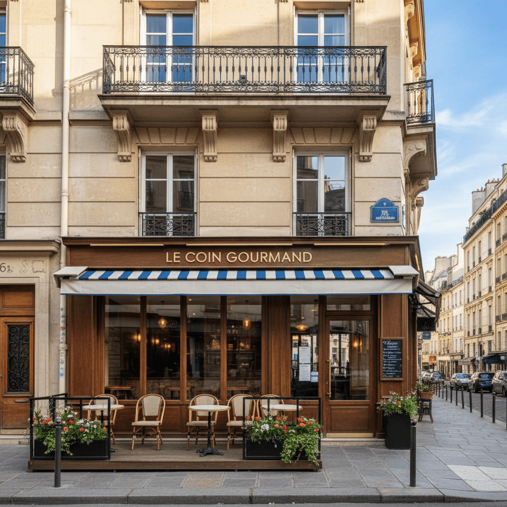 Restauration sans nuisance (Pas de conduit, réchauffage) 81m² à Paris : terrasse