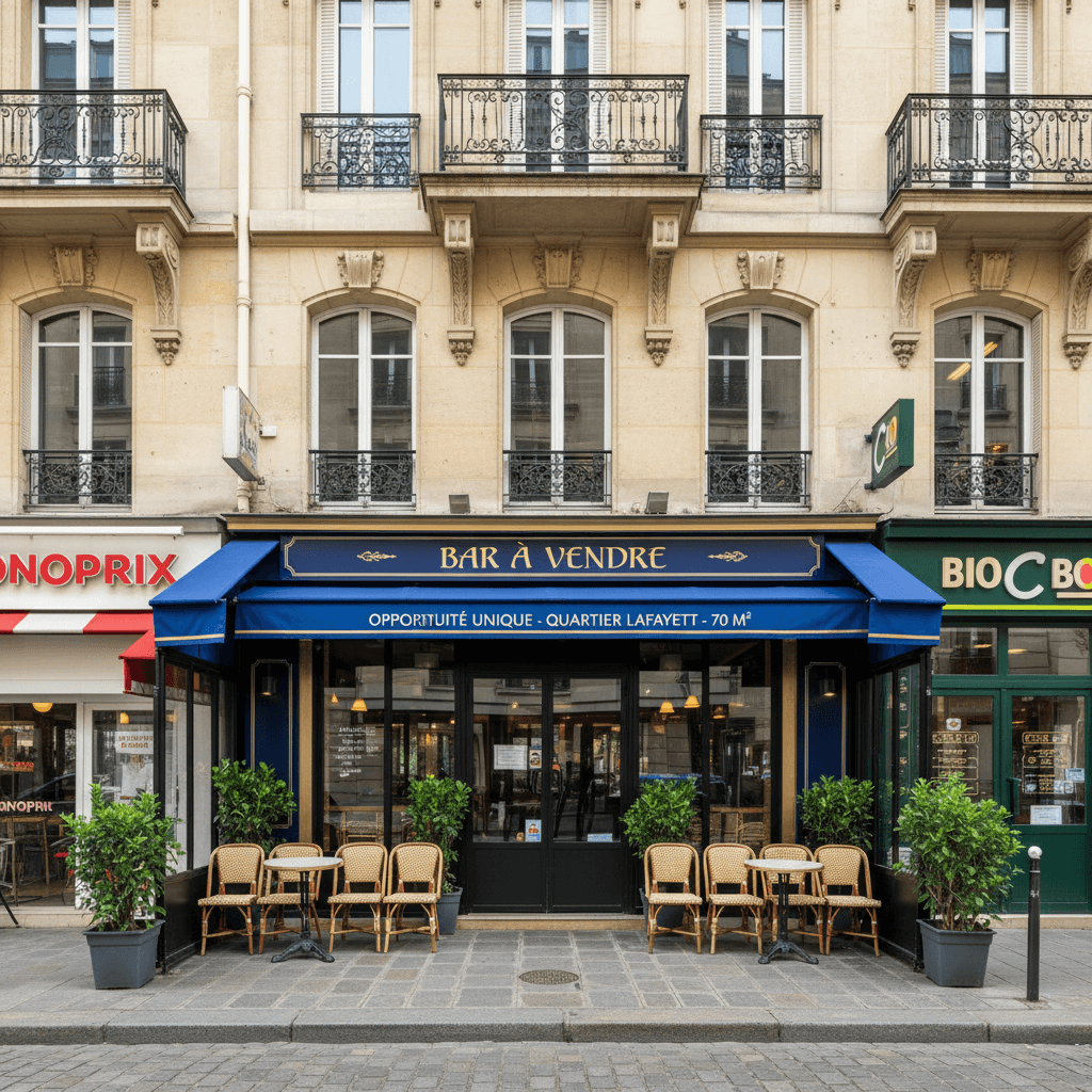 Bar à vendre dans le quartier animé de Lafayette