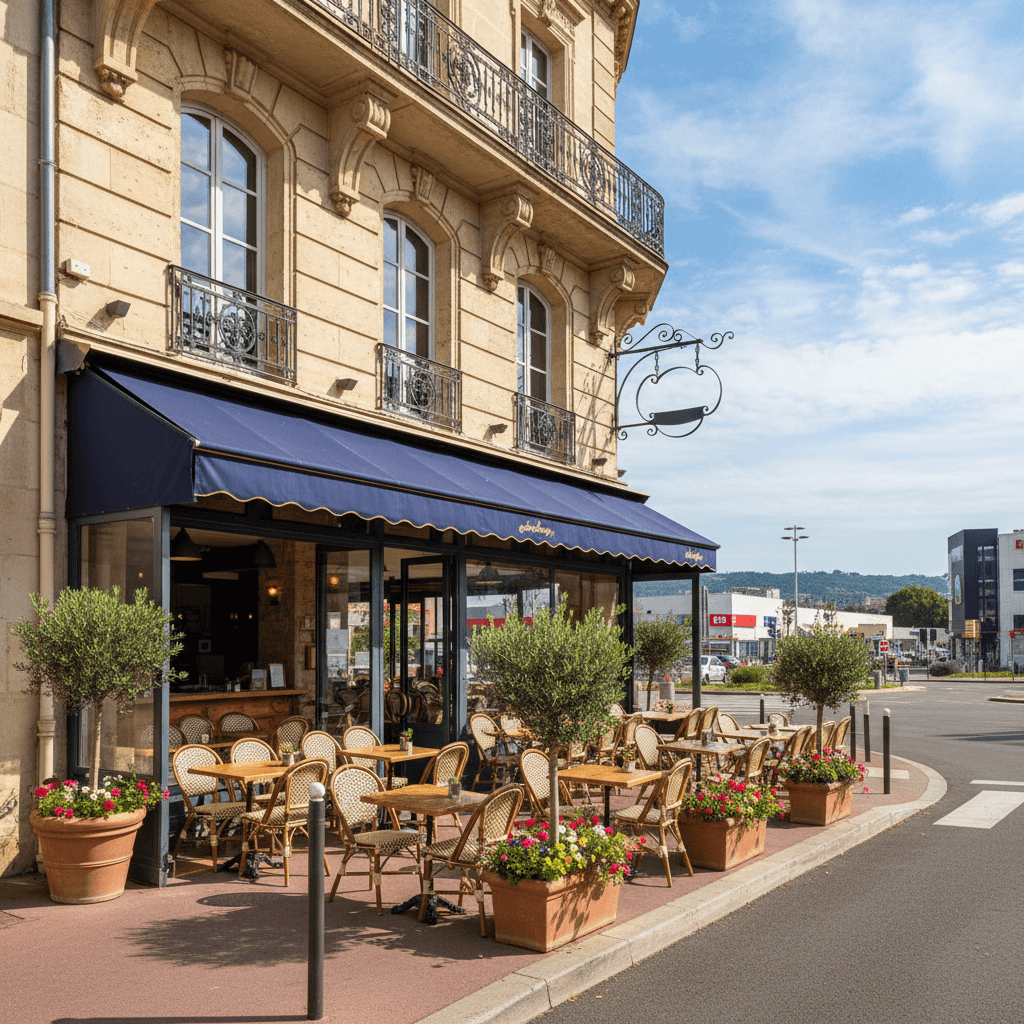 Restaurant 175m² à Marignane : terrasse - extraction - Image 1