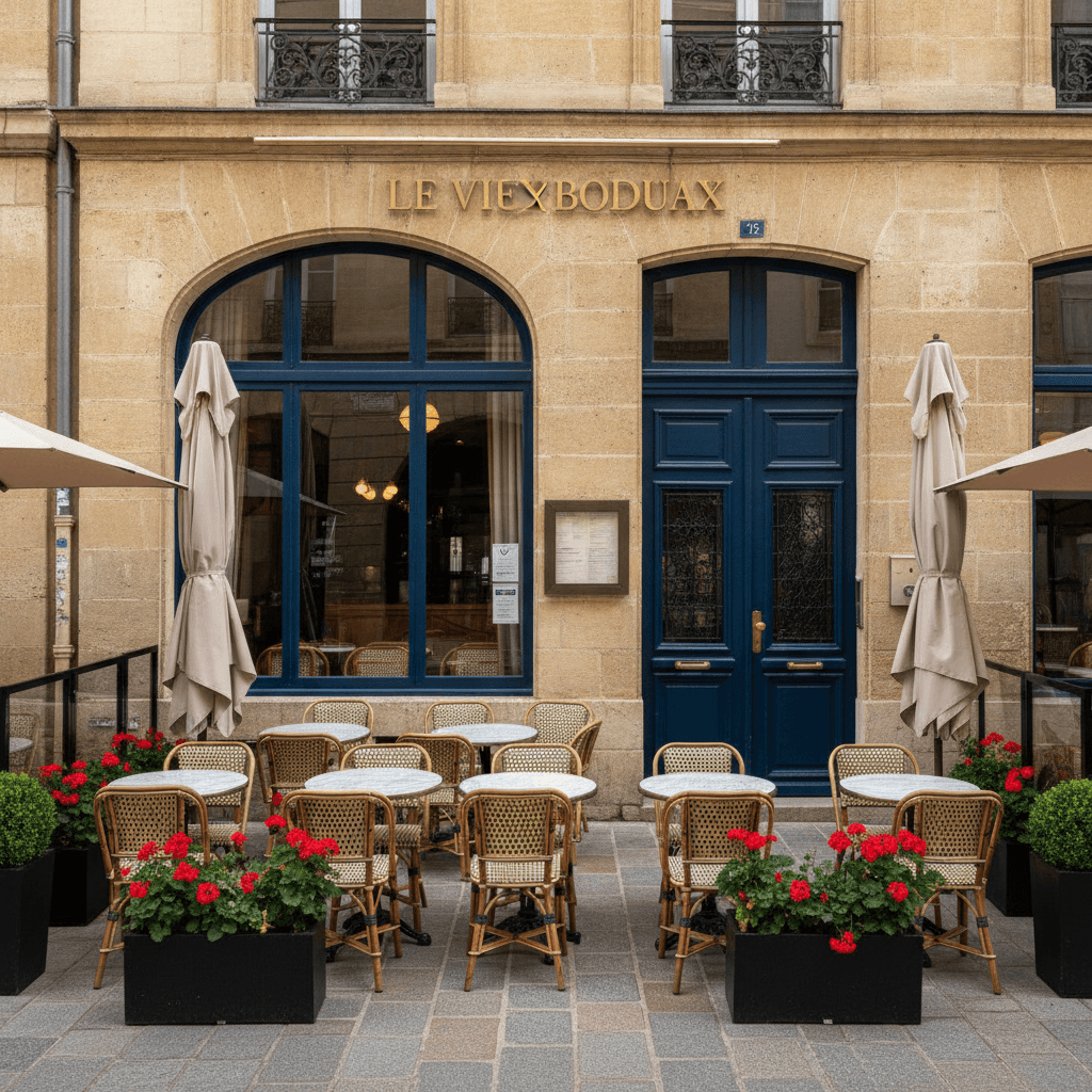 Restaurant 210m² à Bordeaux : terrasse - licence IV