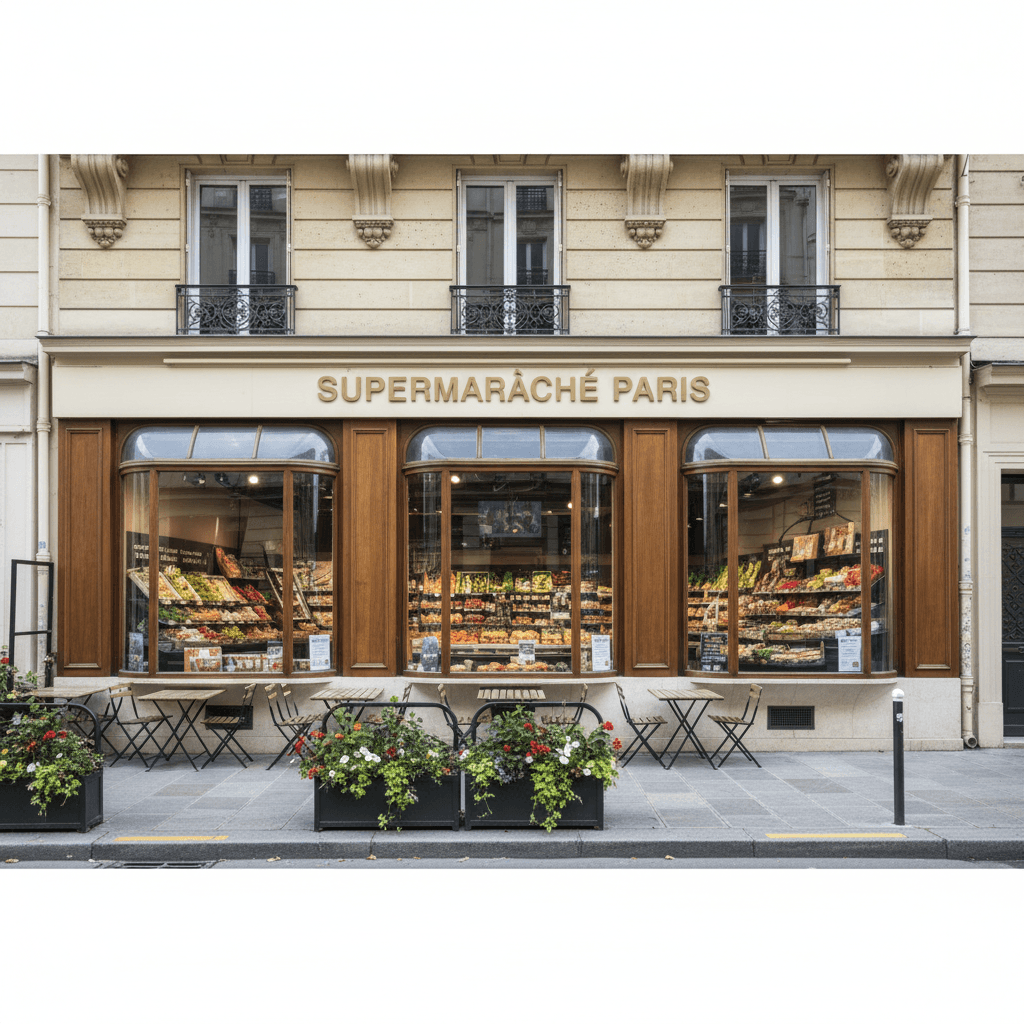 Supermarché spacieux à Paris - 1042 m² - Image 1