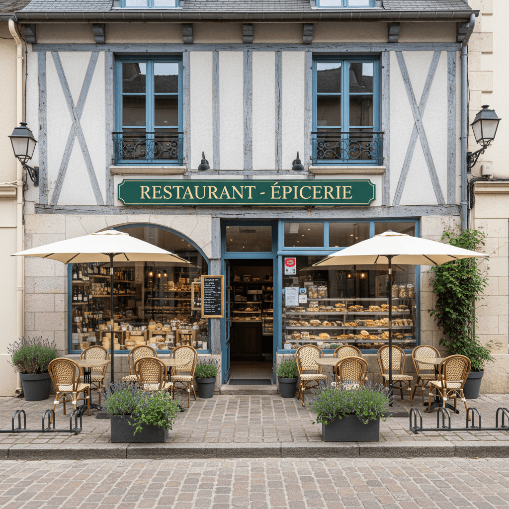 Restaurant à Loireauxence : terrasse - licence IV - Image 1