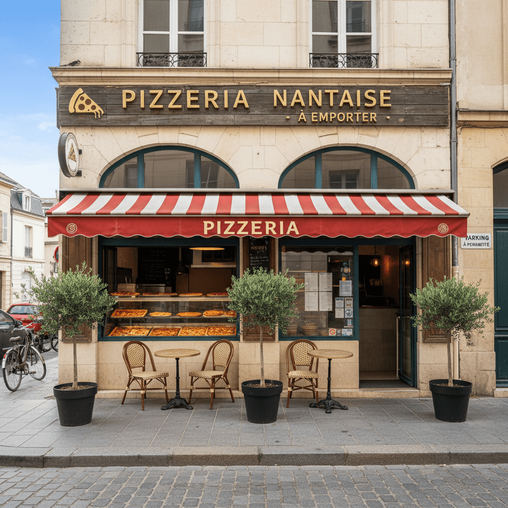 Fast-food à Nantes : parking