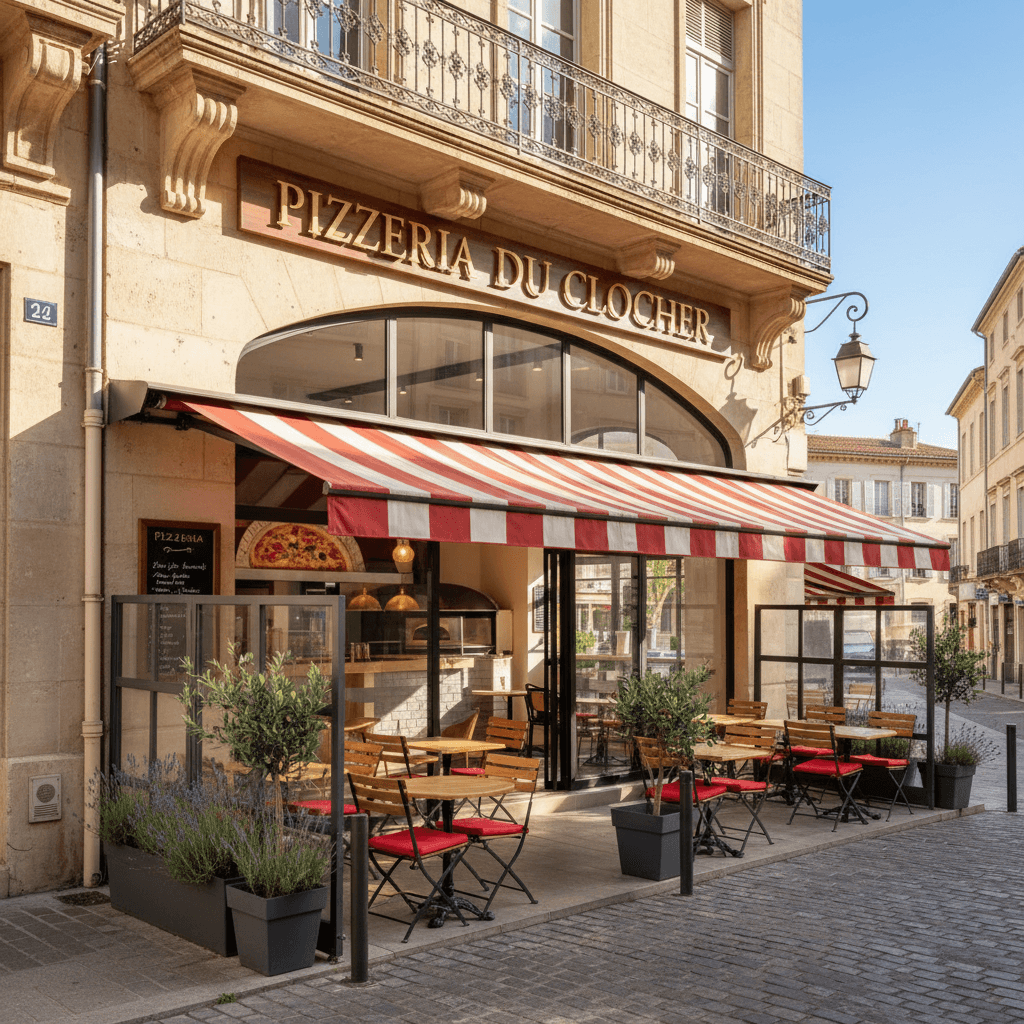 Fast-food à Montpellier : terrasse - Image 1
