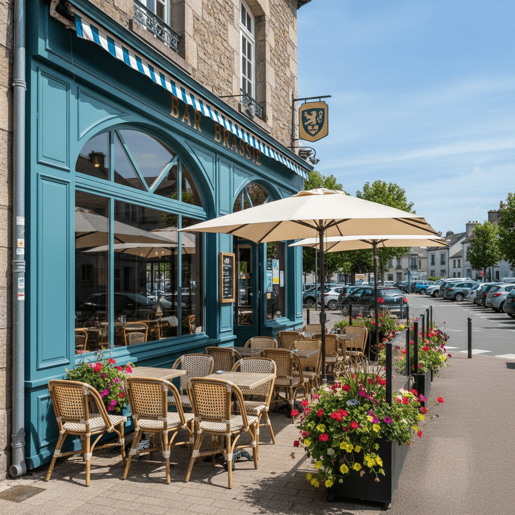 Bar-brasserie à Rennes : terrasse - licence IV