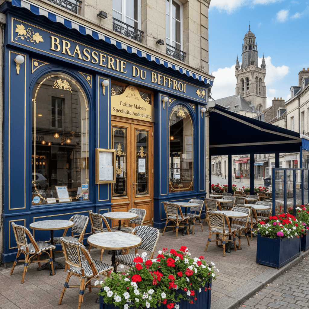 Bar-brasserie 125m² à Douai : terrasse - licence IV - Image 1