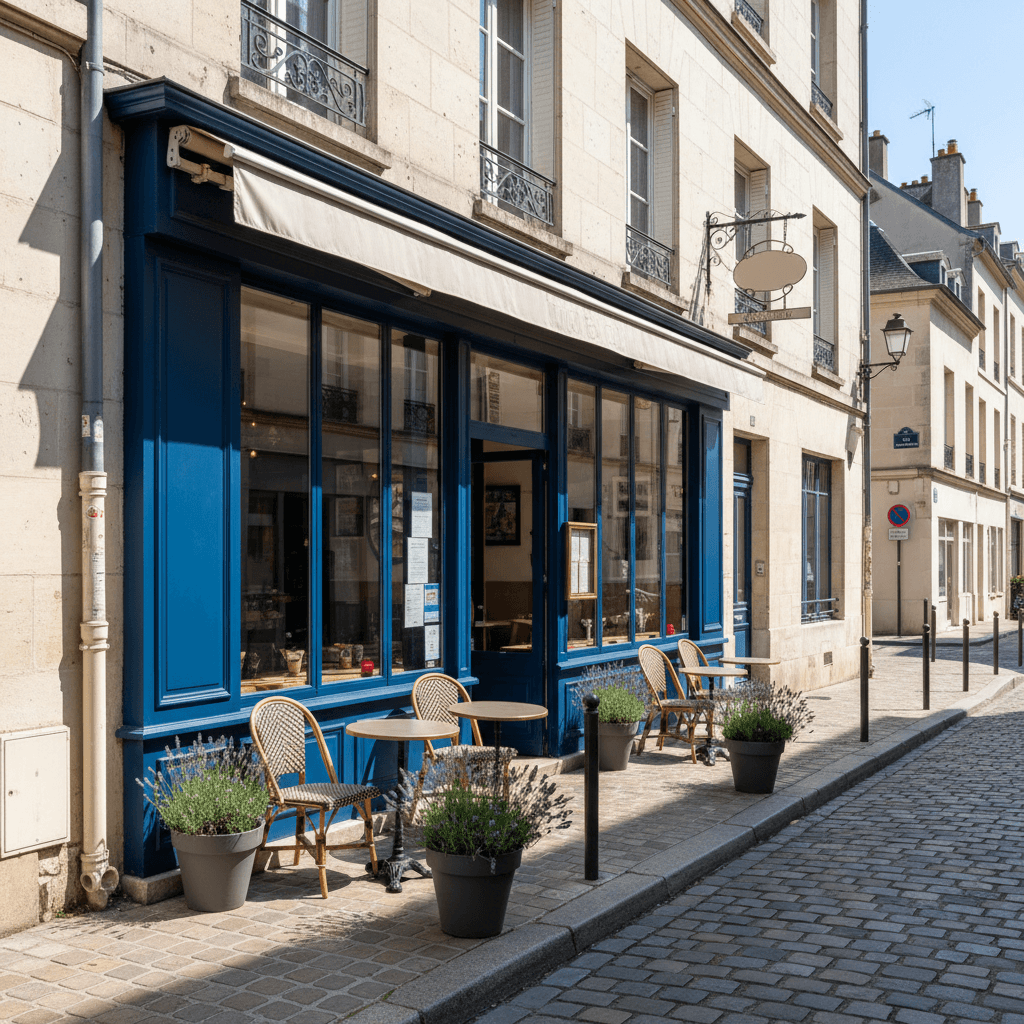 Restaurant 15 couverts à Saint-Cloud : terrasse - Image 1