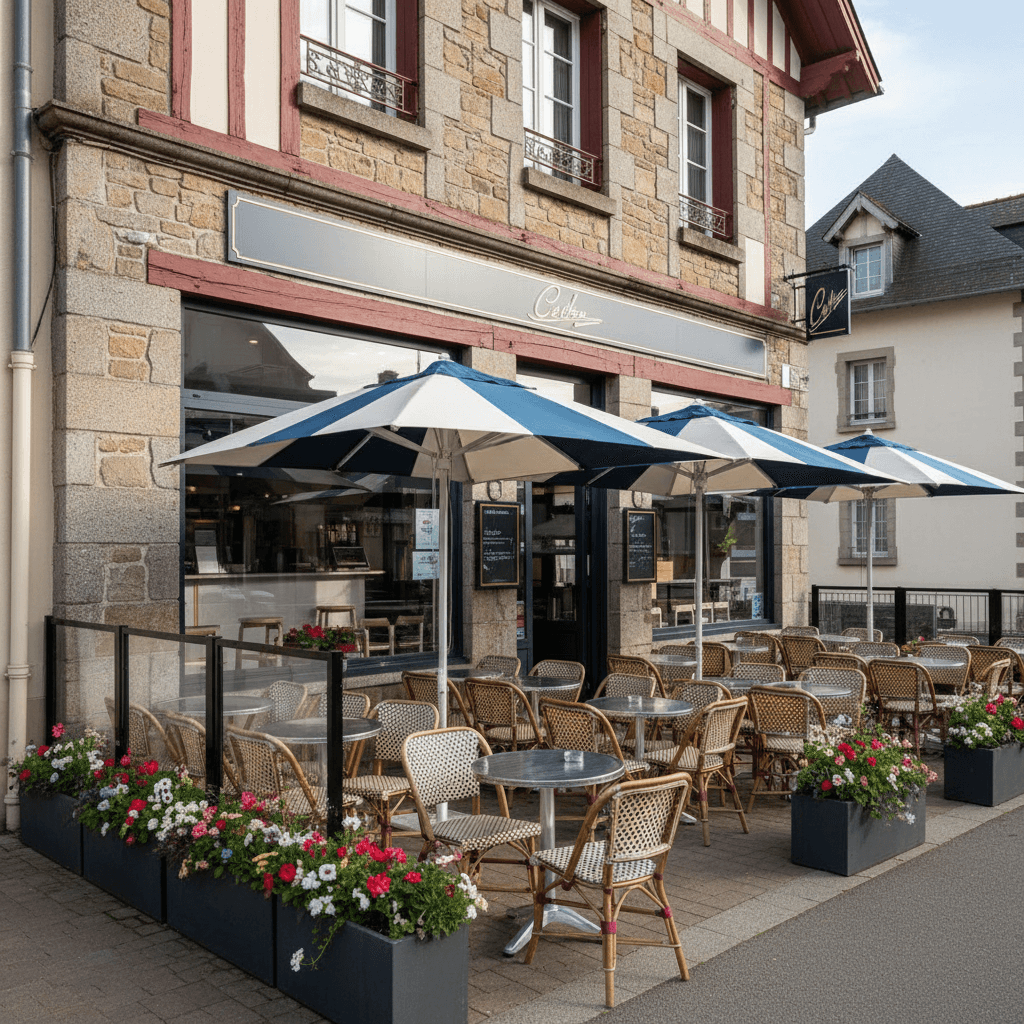 Fast-food 105m² à Biarritz : terrasse - Image 1