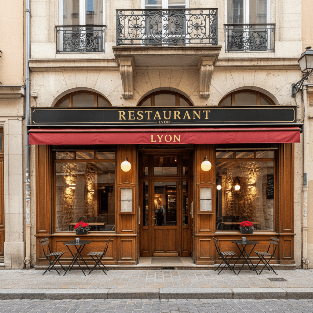 Restaurant 130m² à Lyon : terrasse - licence IV