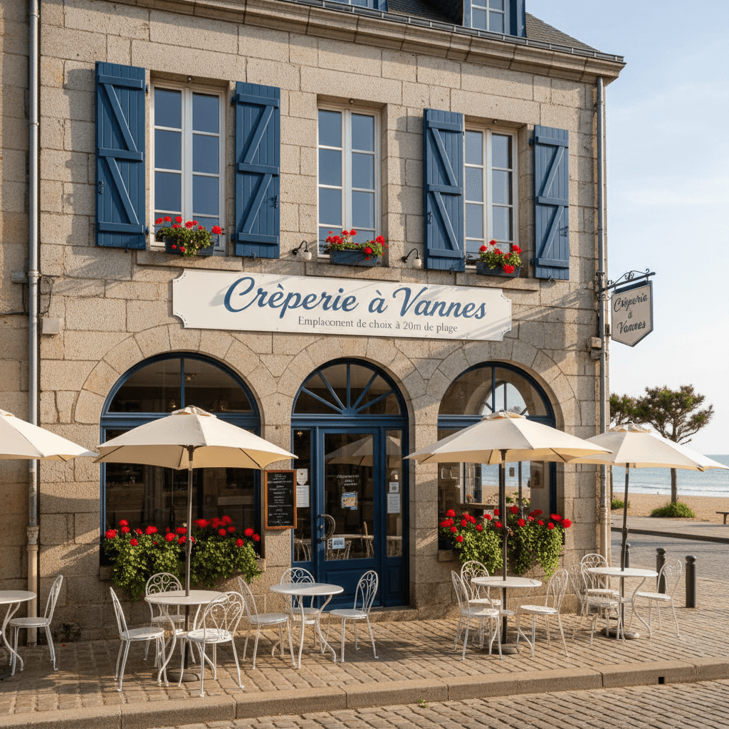 Restaurant à Vannes : cuisine équipée - cave/réserve - Image 1