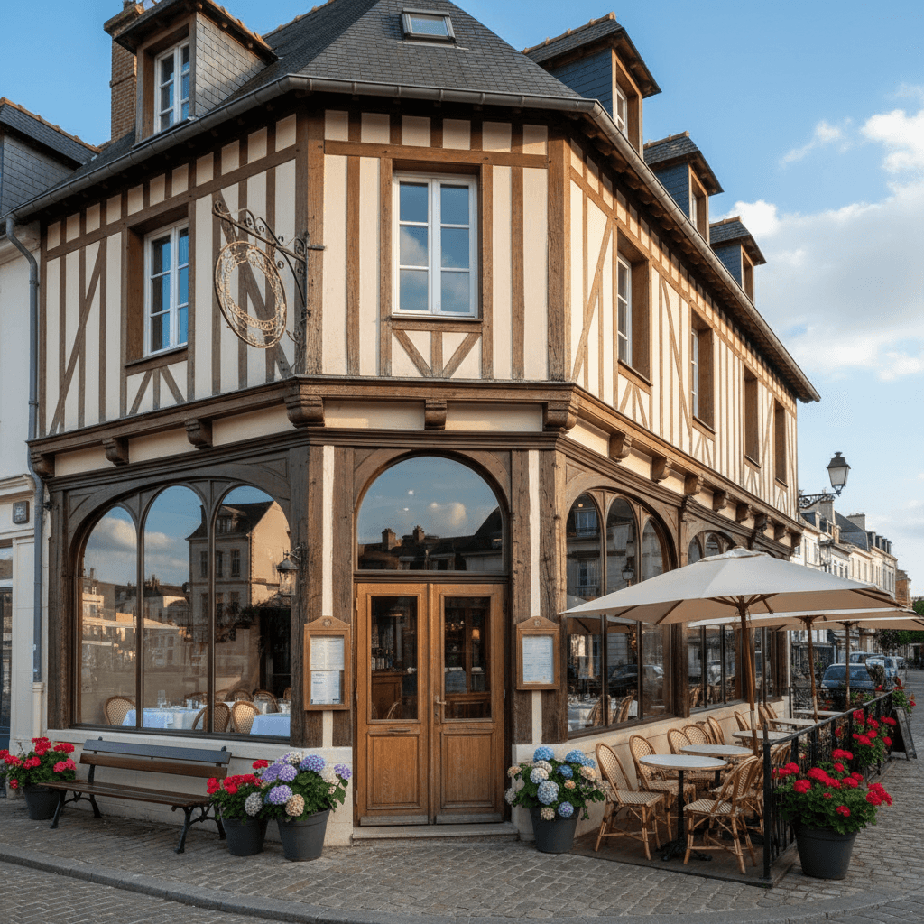 Restaurant 180m² à Deauville : terrasse - licence IV - Image 1