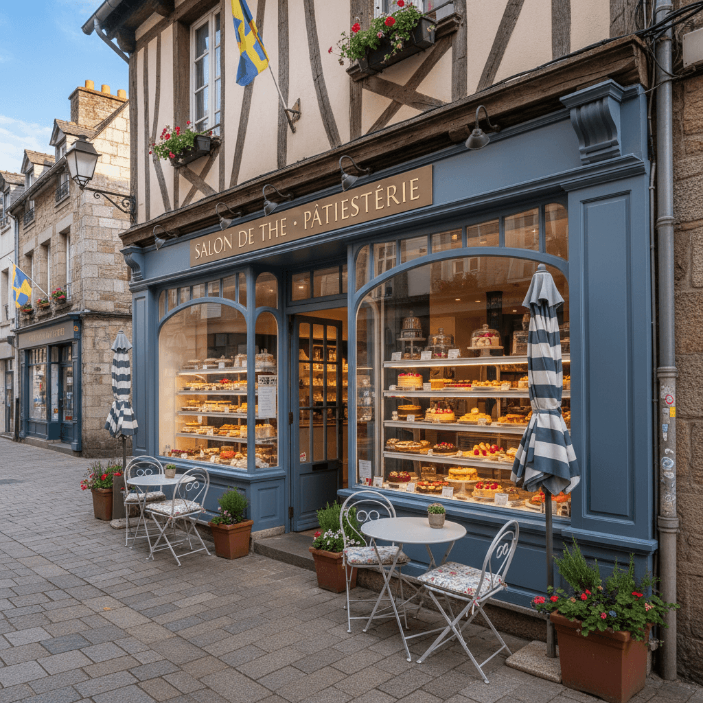 Snack à Quimper : terrasse - Image 1