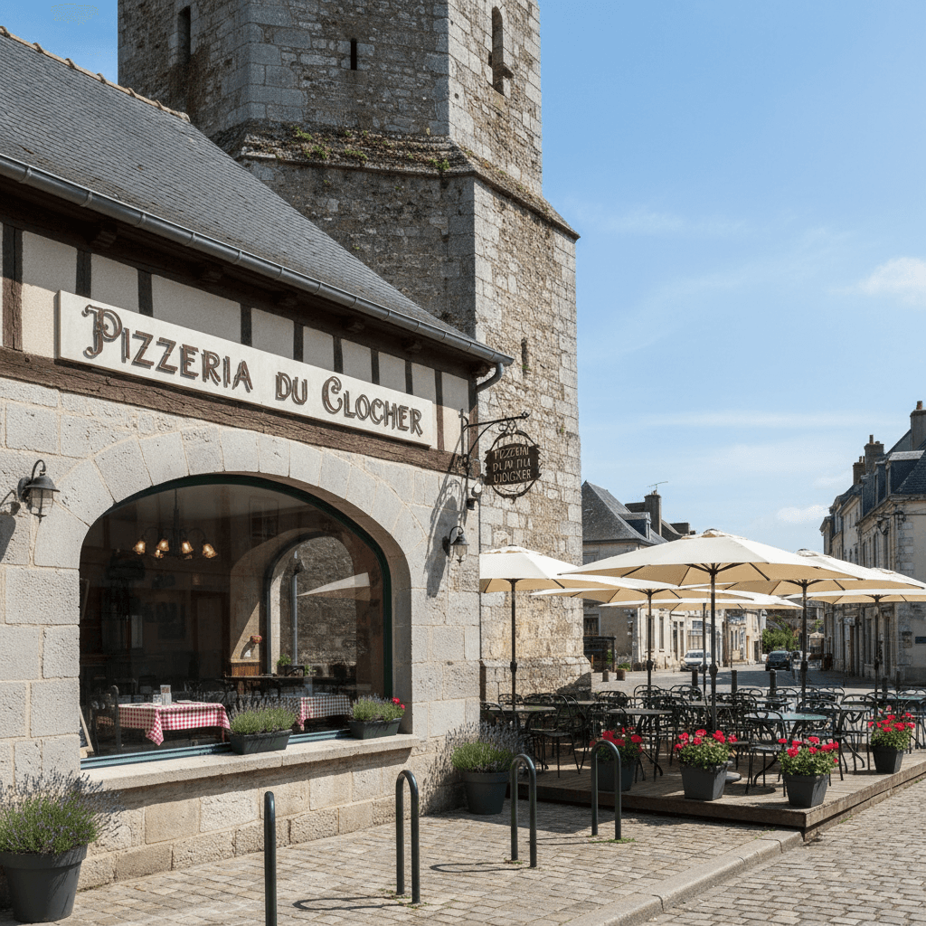Restaurant à Biard : terrasse - extraction - Image 1