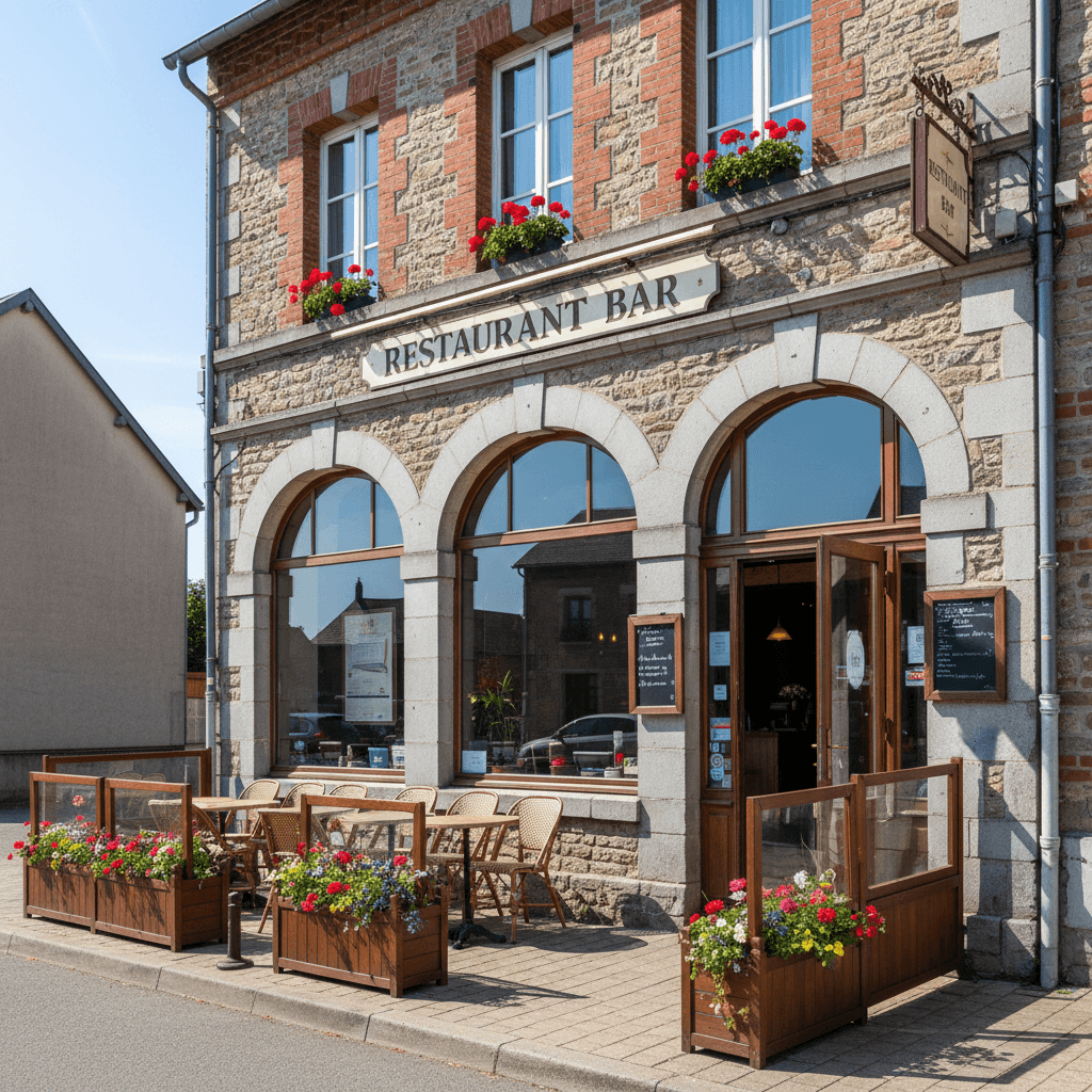 Restaurant 240m² à Mons-En-Pévèle : terrasse - licence IV - Image 1