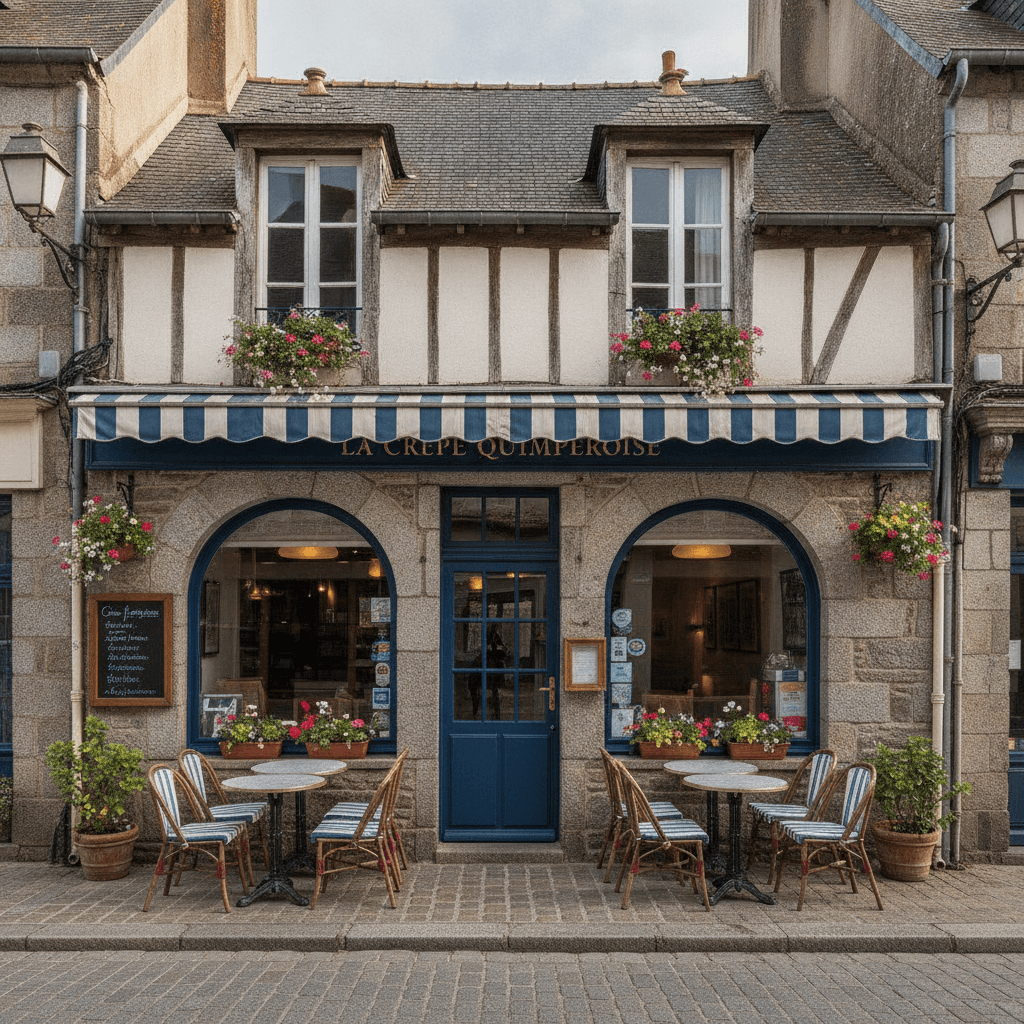 Restaurant 50m² à Quimper : terrasse - extraction - Image 1