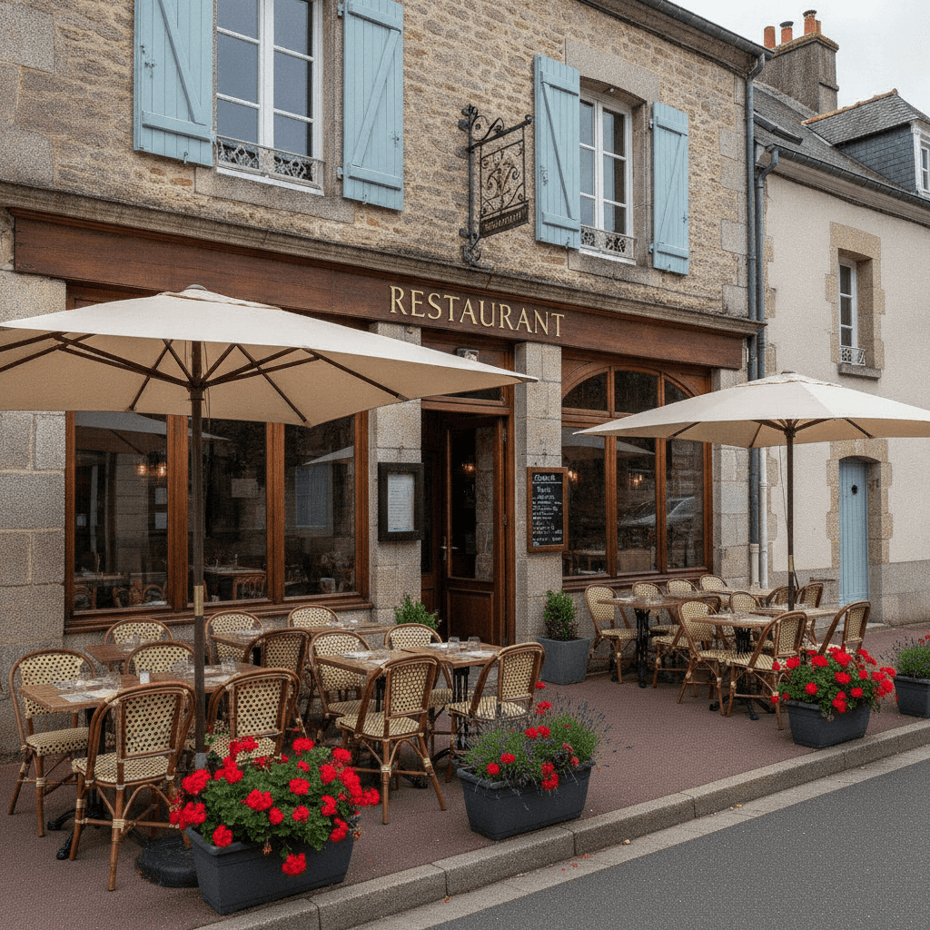 Restaurant 450m² à Sautron : terrasse - licence IV - Image 1