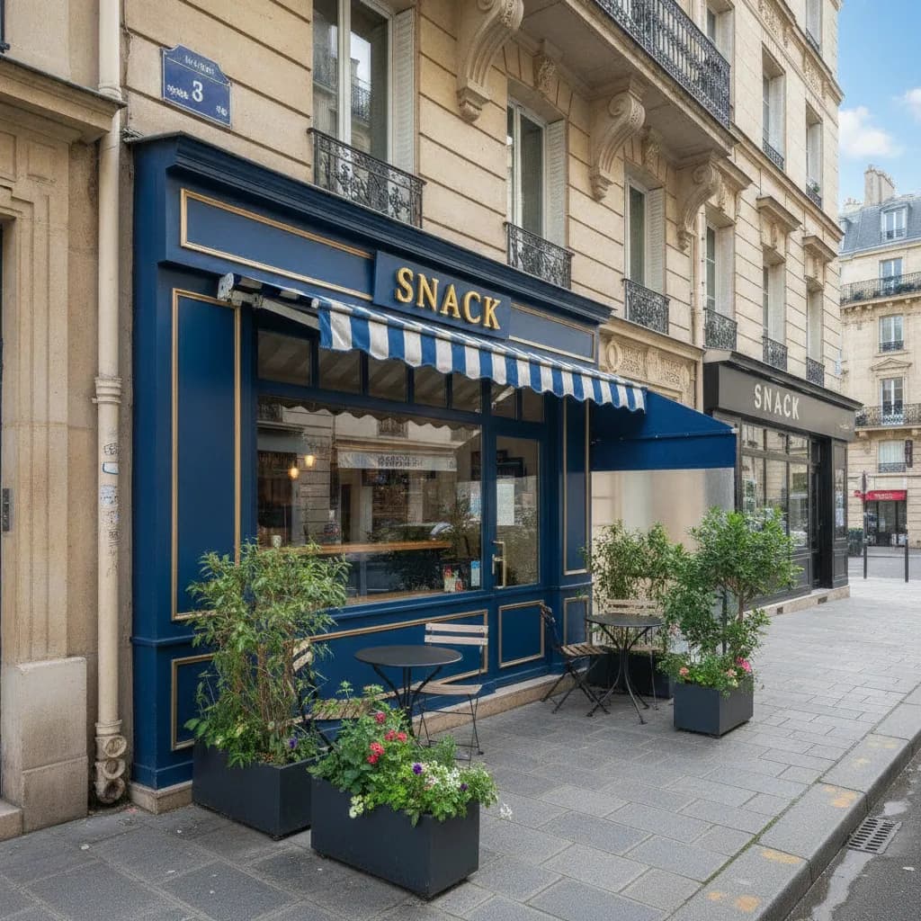 Snack 50m² à Paris : cave/réserve - Image 1