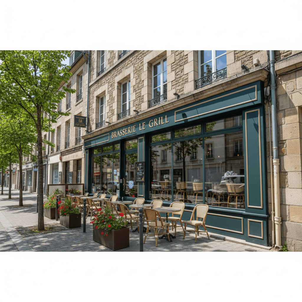 Bar-brasserie à Rennes : terrasse - licence IV