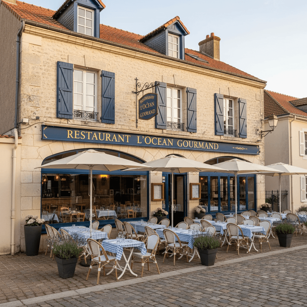 Restaurant 160m² à Moliets-Et-Maa : terrasse - extraction - Image 1