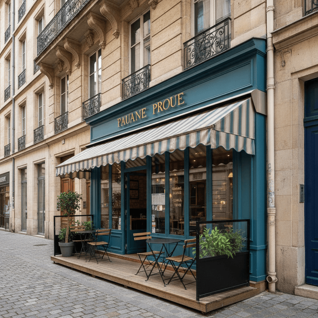 Restaurant 73m² à Lyon : extraction