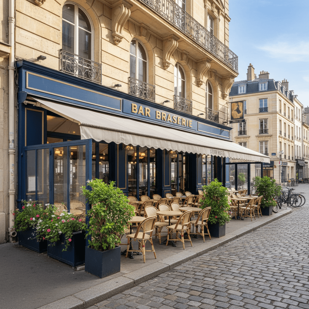 Bar-brasserie 110m² à Nantes : terrasse - licence IV - Image 1