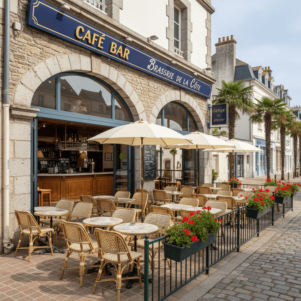 Bar-brasserie 70m² à Pornichet : terrasse - licence IV - Image 1