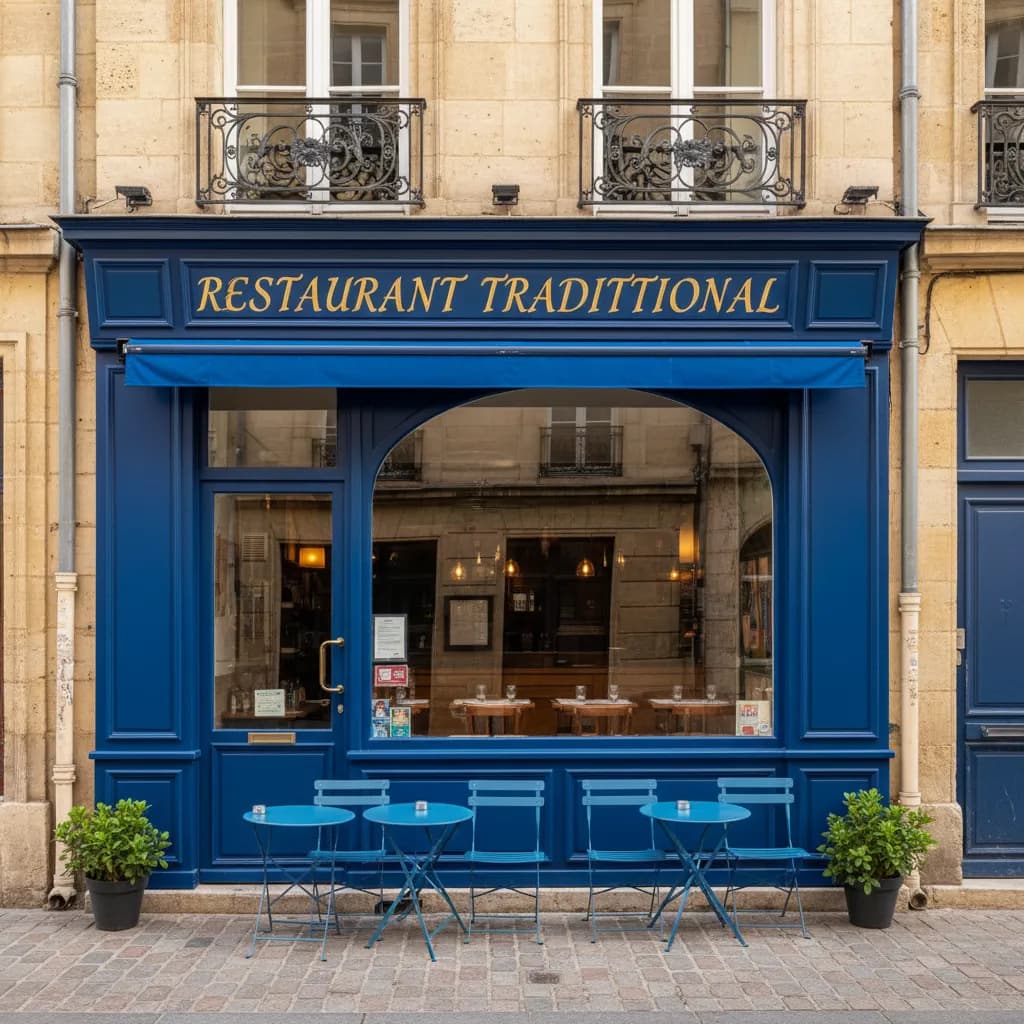 Restaurant 86m² à Bordeaux : extraction - cuisine équipée - Image 1