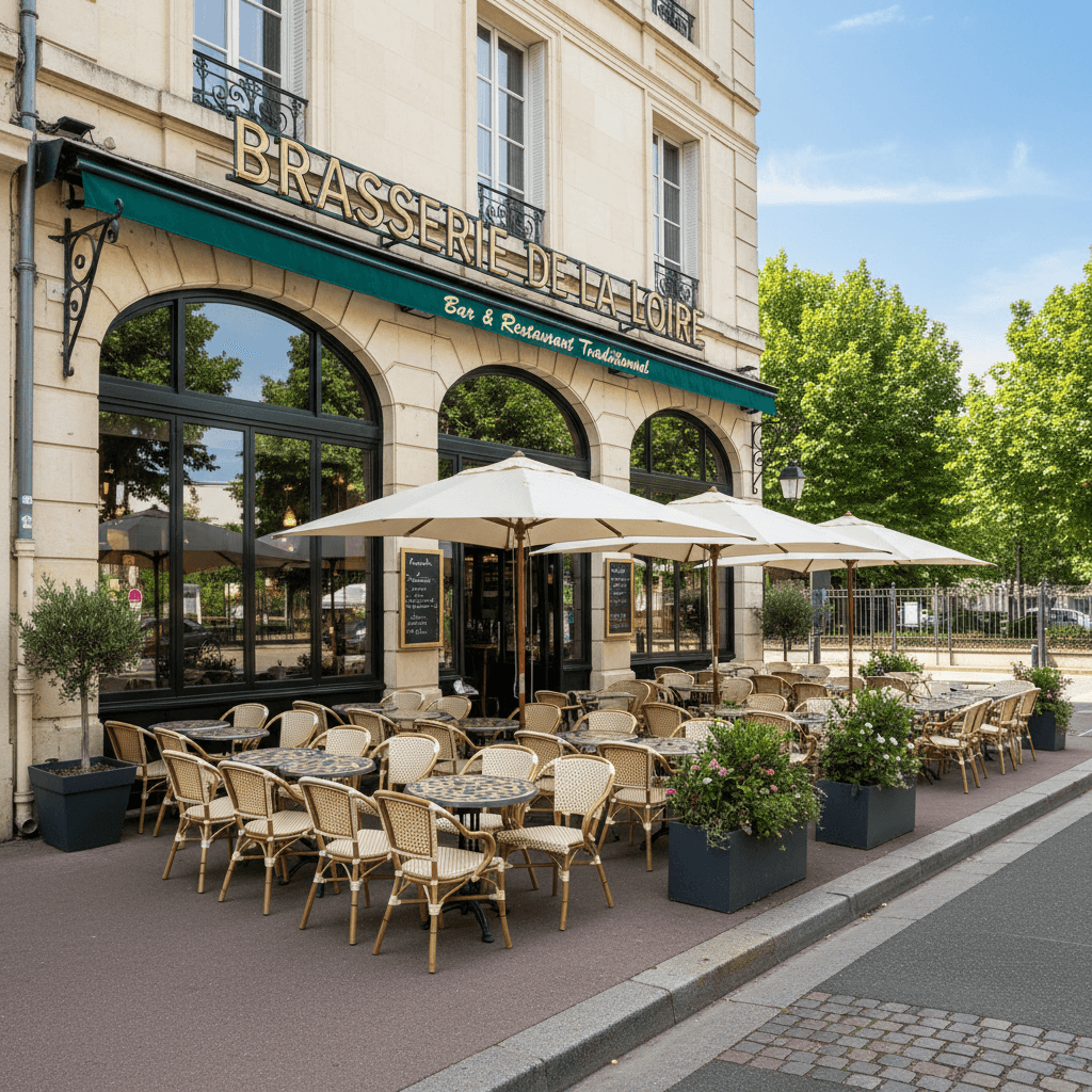 Bar-brasserie à Nantes : terrasse - licence IV - Image 1