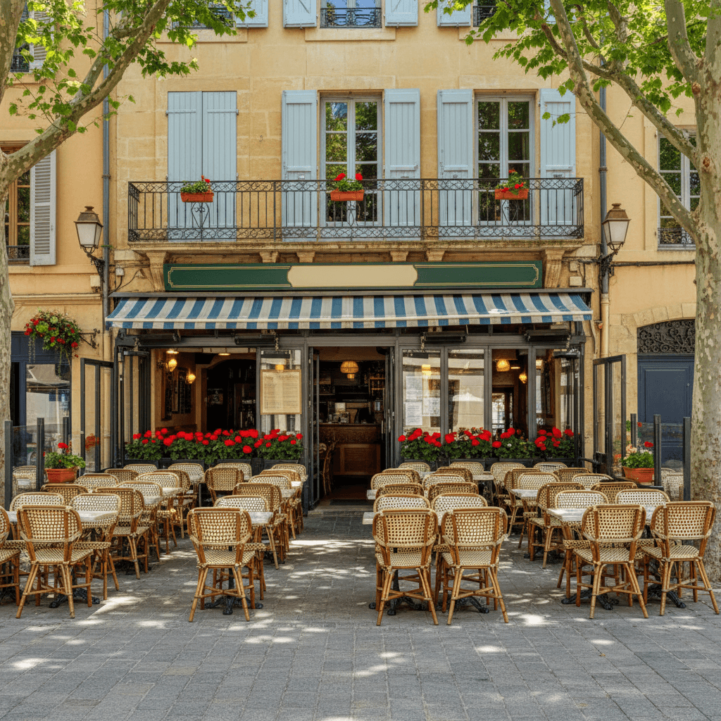 Bar-brasserie à Avignon : terrasse - licence IV - Image 1