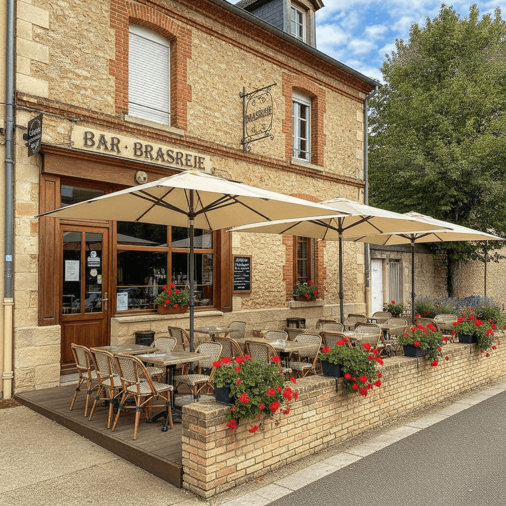 Bar-brasserie 100m² à Cornebarrieu : terrasse - licence IV - Image 1