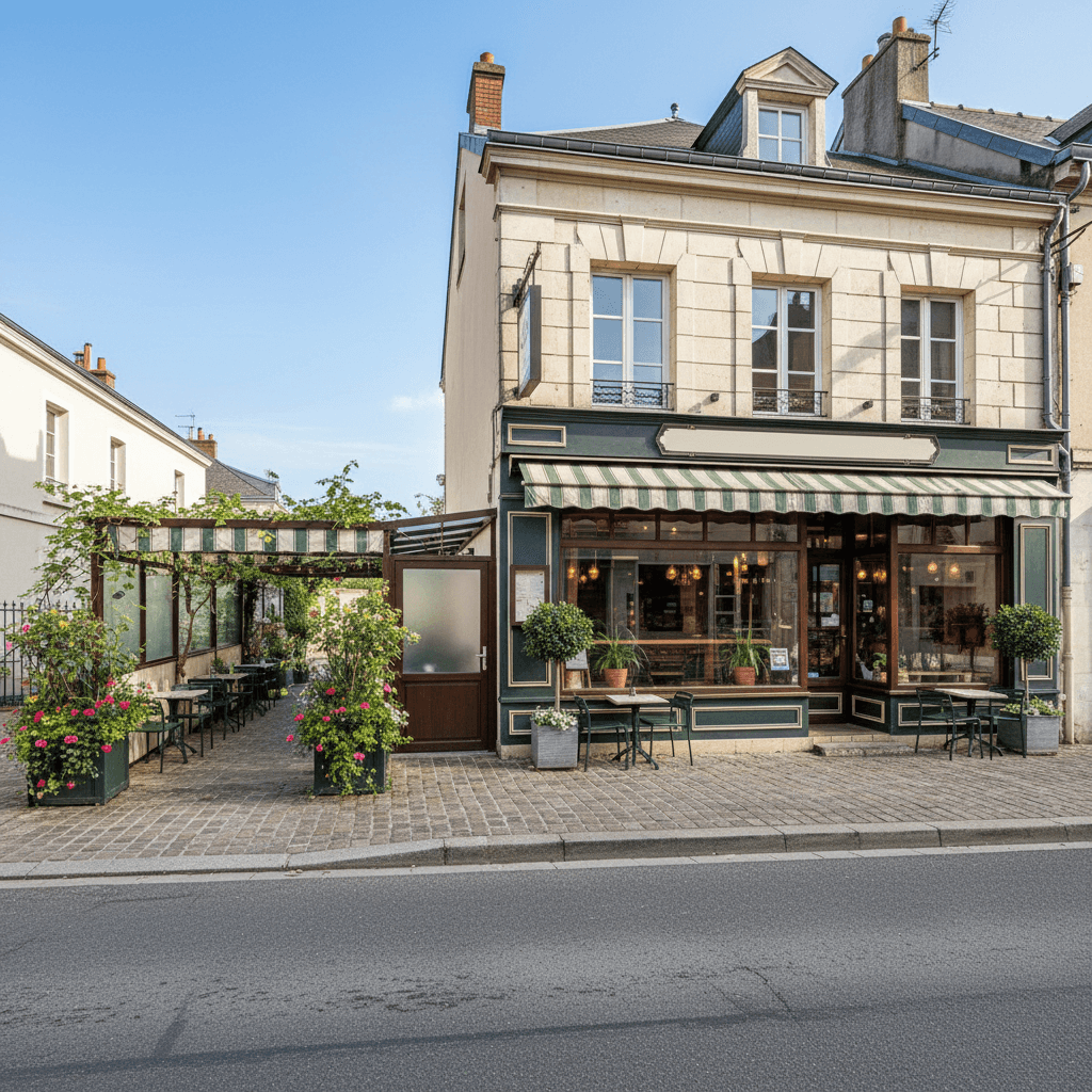 Restaurant 150m² à Saint-Jean-De-La-Ruelle : terrasse - licence IV en redressement - Image 1