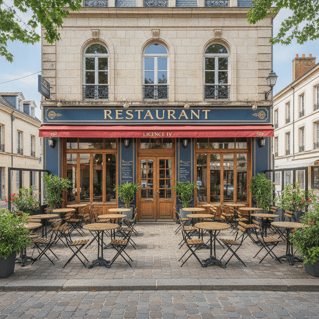 Restaurant 315m² à Porte-de-Savoie : terrasse - licence IV - Image 1