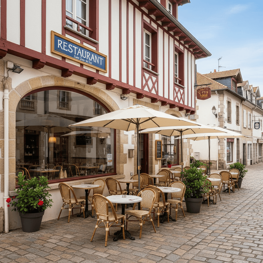 Restaurant 55m² à Saint-Jean-De-Luz : terrasse - licence IV - Image 1