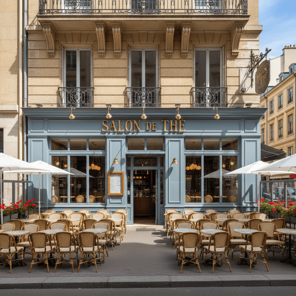 Snack 100m² à Lyon : terrasse