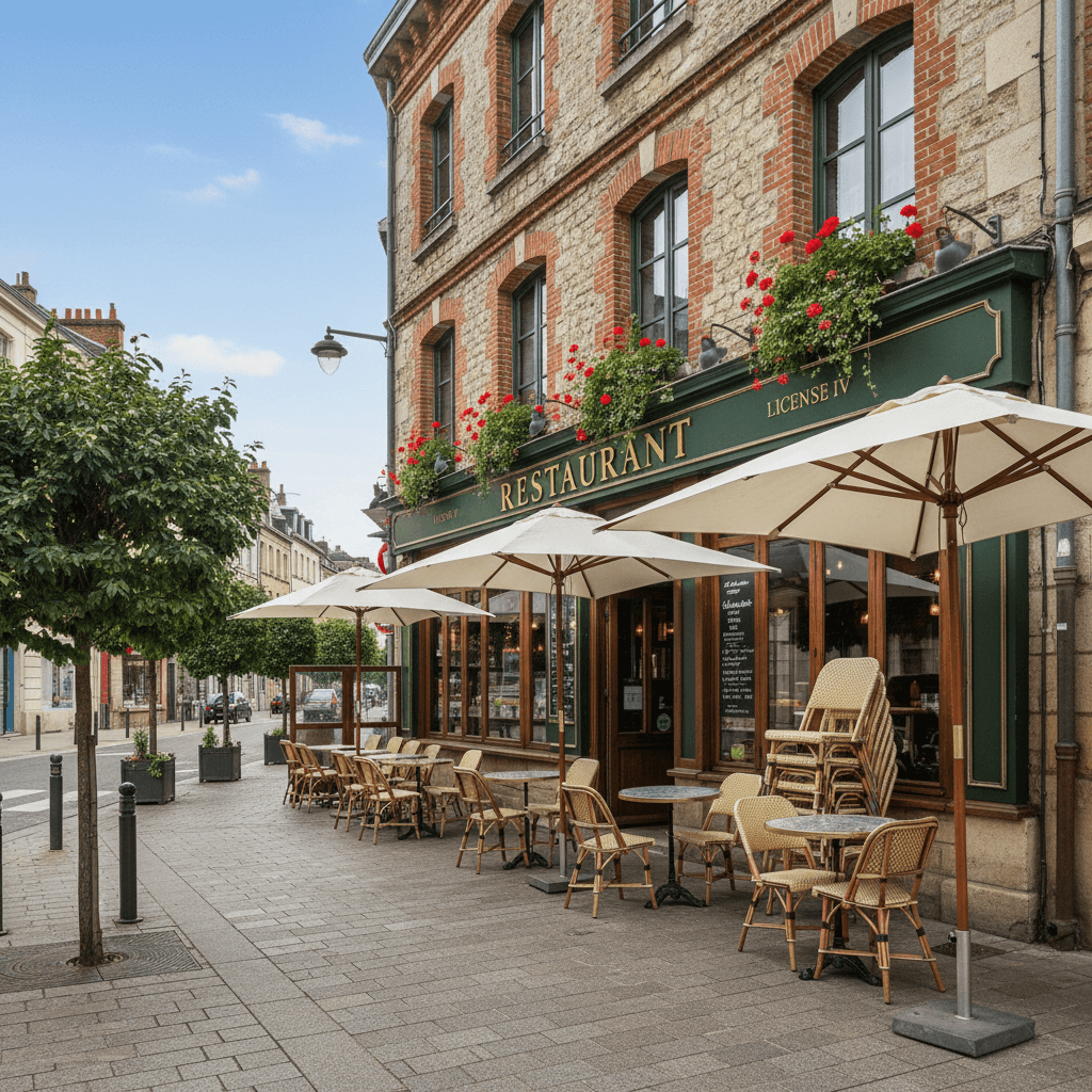 Restaurant à Limoges : terrasse - licence IV - Image 1