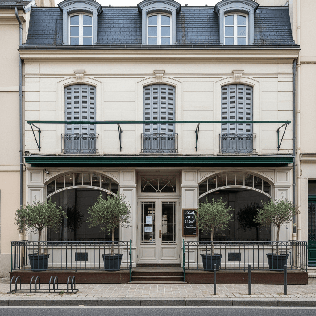 Local vide 245m² à Challes-les-Eaux