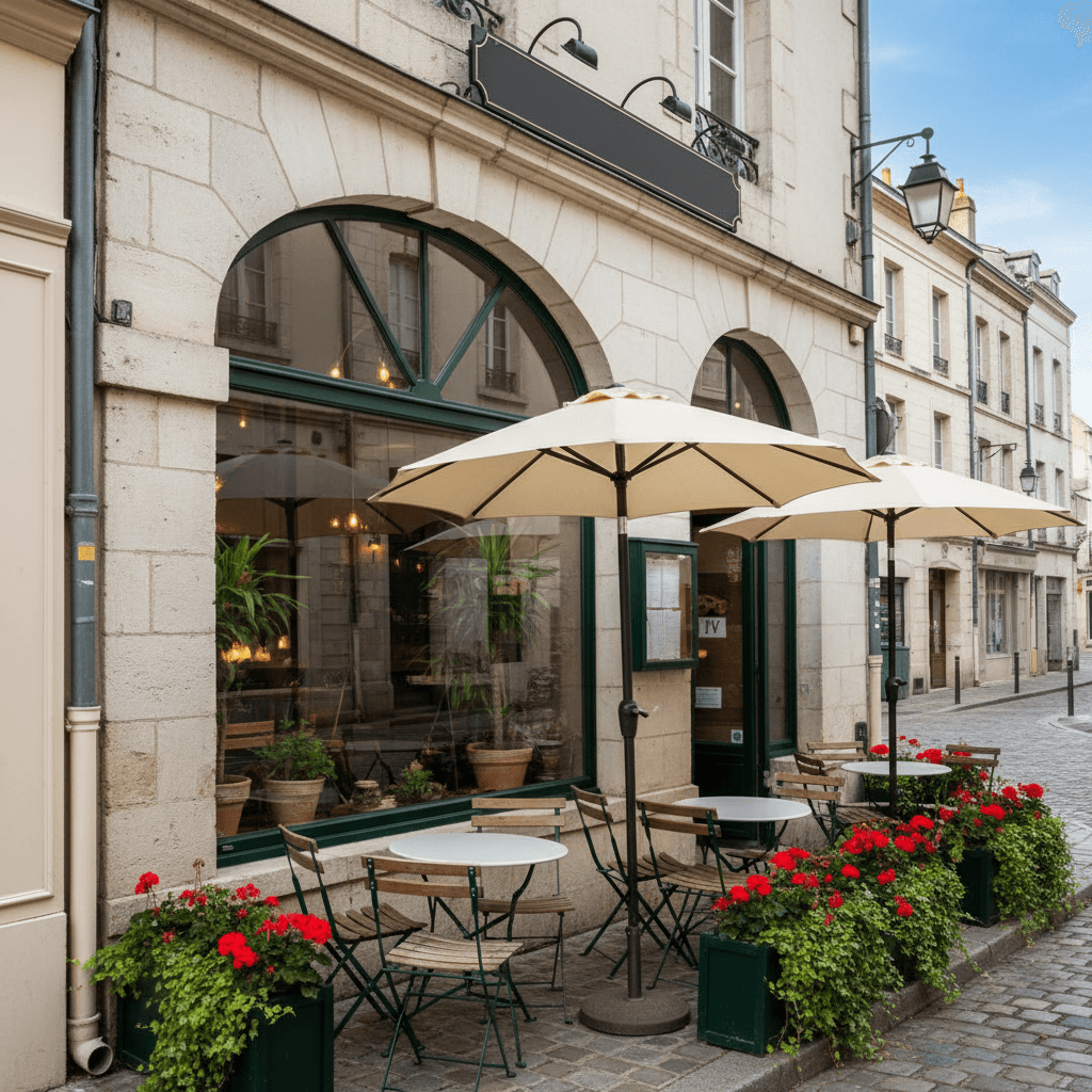 Restaurant à Sens : terrasse - licence IV - Image 1