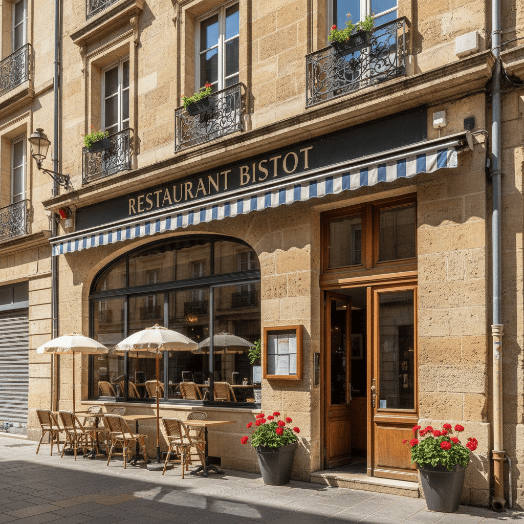 Restaurant 140m² à Bordeaux : extraction - Image 1