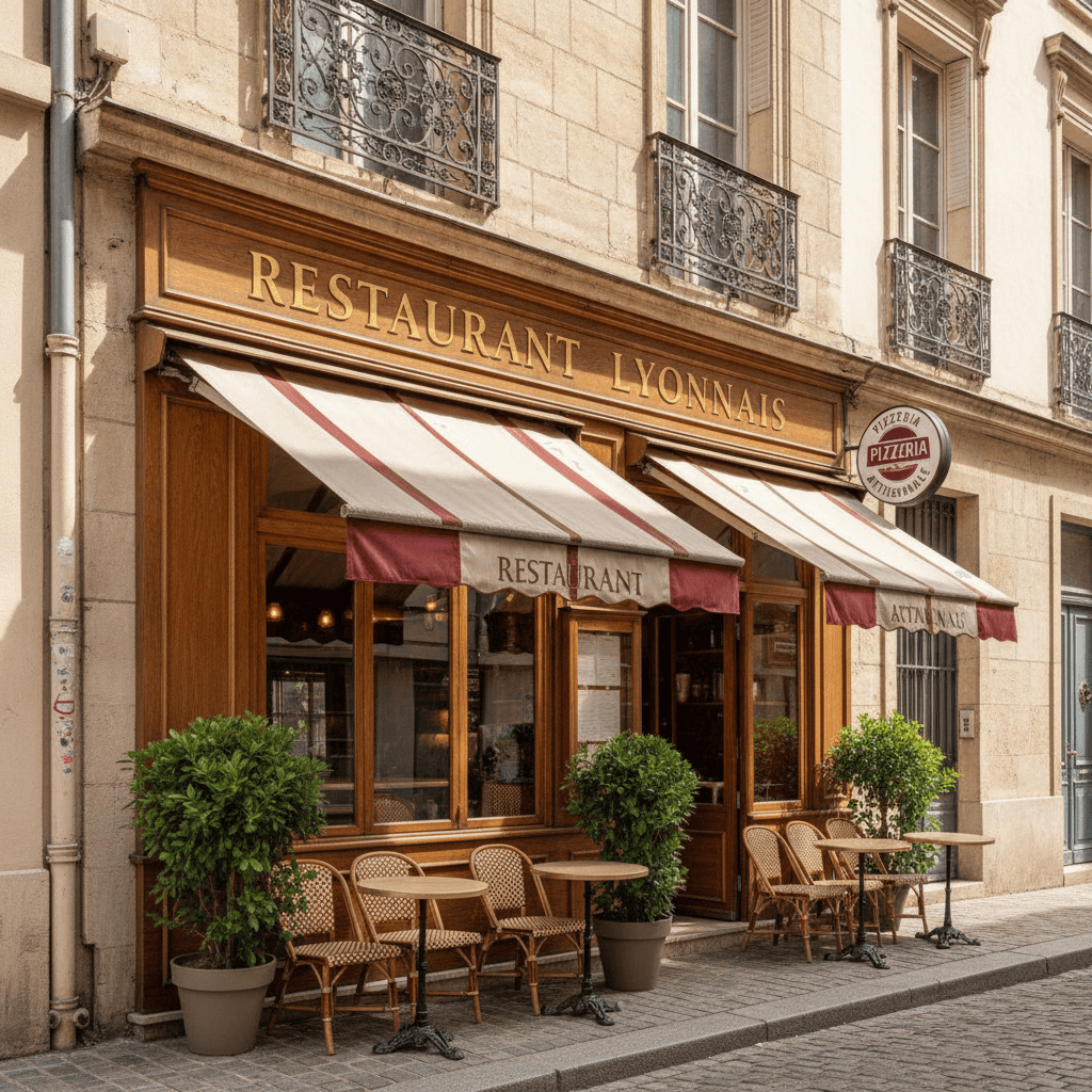 Restaurant 50m² à Lyon : extraction - cuisine équipée