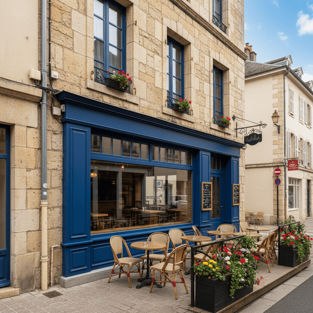 Bar-brasserie 120m² à Chambéry : terrasse - licence IV - Image 1