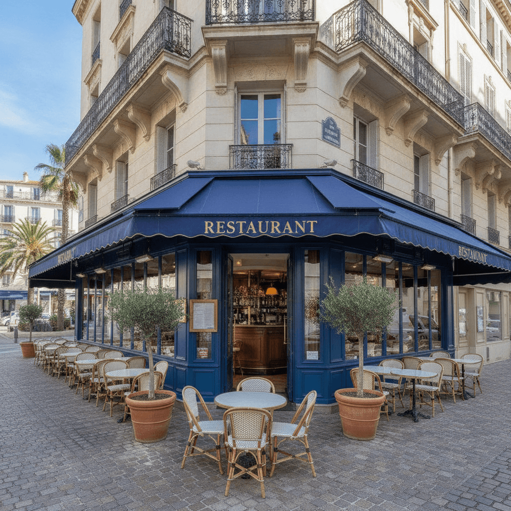 Restaurant 150m² à Cannes : terrasse - licence IV - Image 1