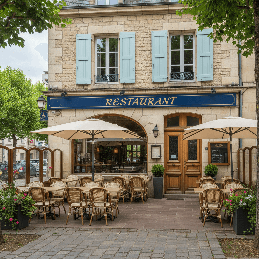 Restaurant 485m² à Grosbliederstroff : terrasse - licence IV - Image 1