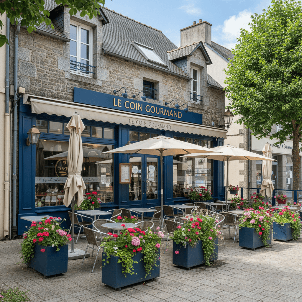 Restaurant à Quimper : terrasse - licence IV - Image 1