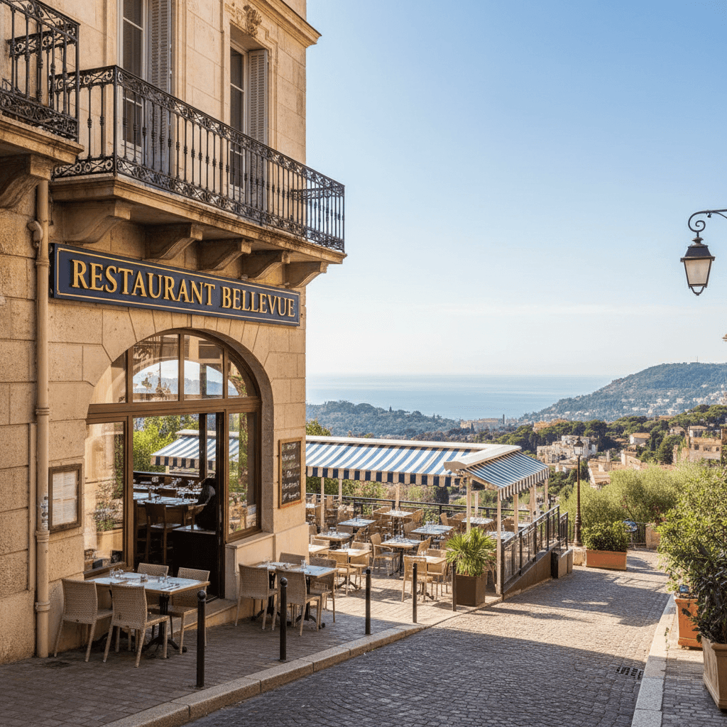 Restaurant 115m² à Le Cannet : terrasse - licence IV - Image 1