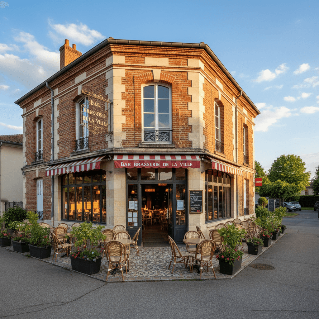 Bar-brasserie 600m² à Toulouse : terrasse - licence IV