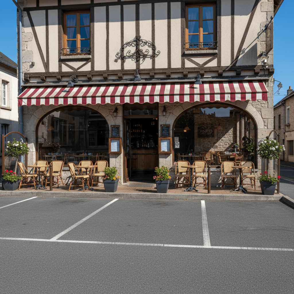 Restaurant 540m² à Le Puy-En-Velay : terrasse - extraction - Image 1