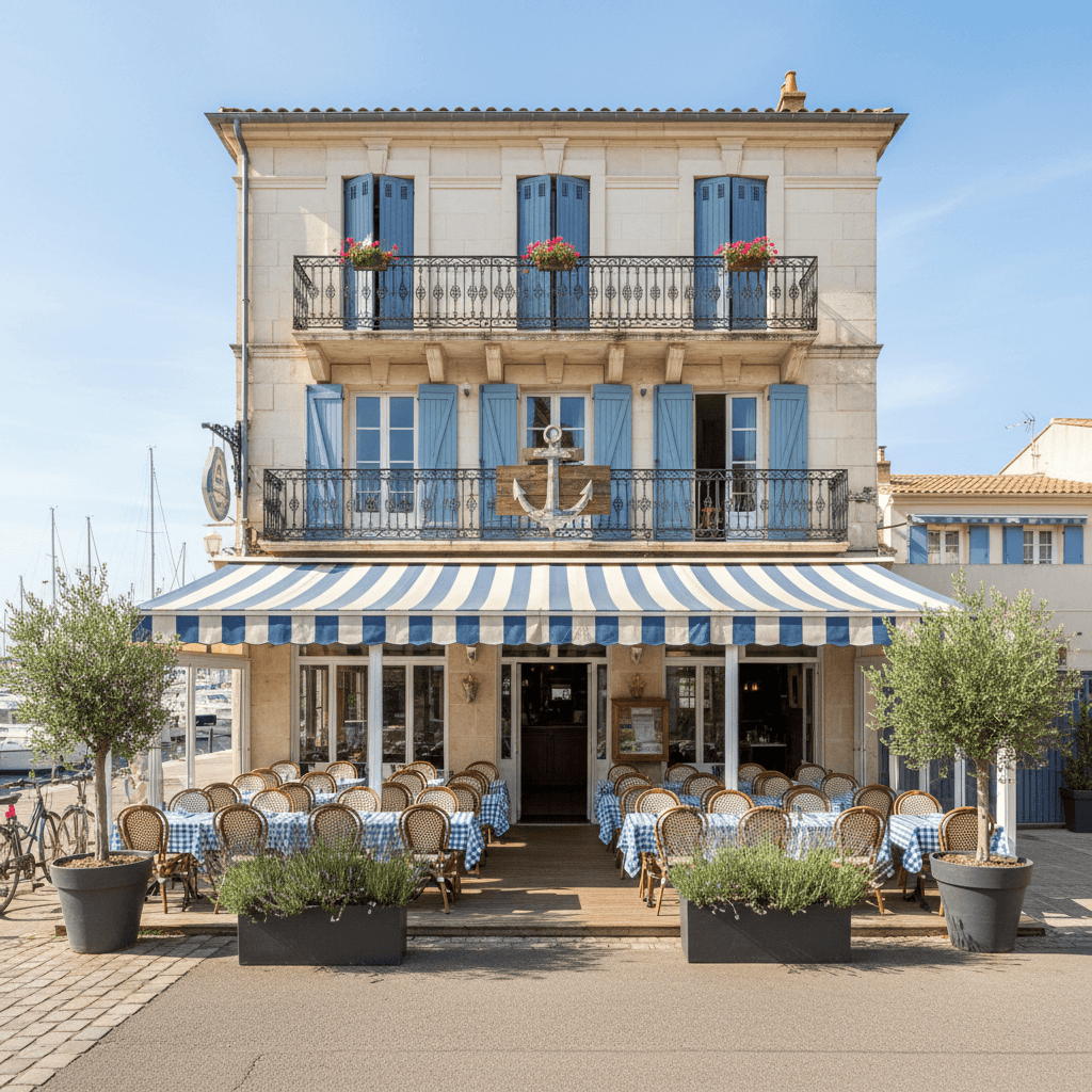 Restaurant à Le Grau-Du-Roi : terrasse - licence IV - Image 1